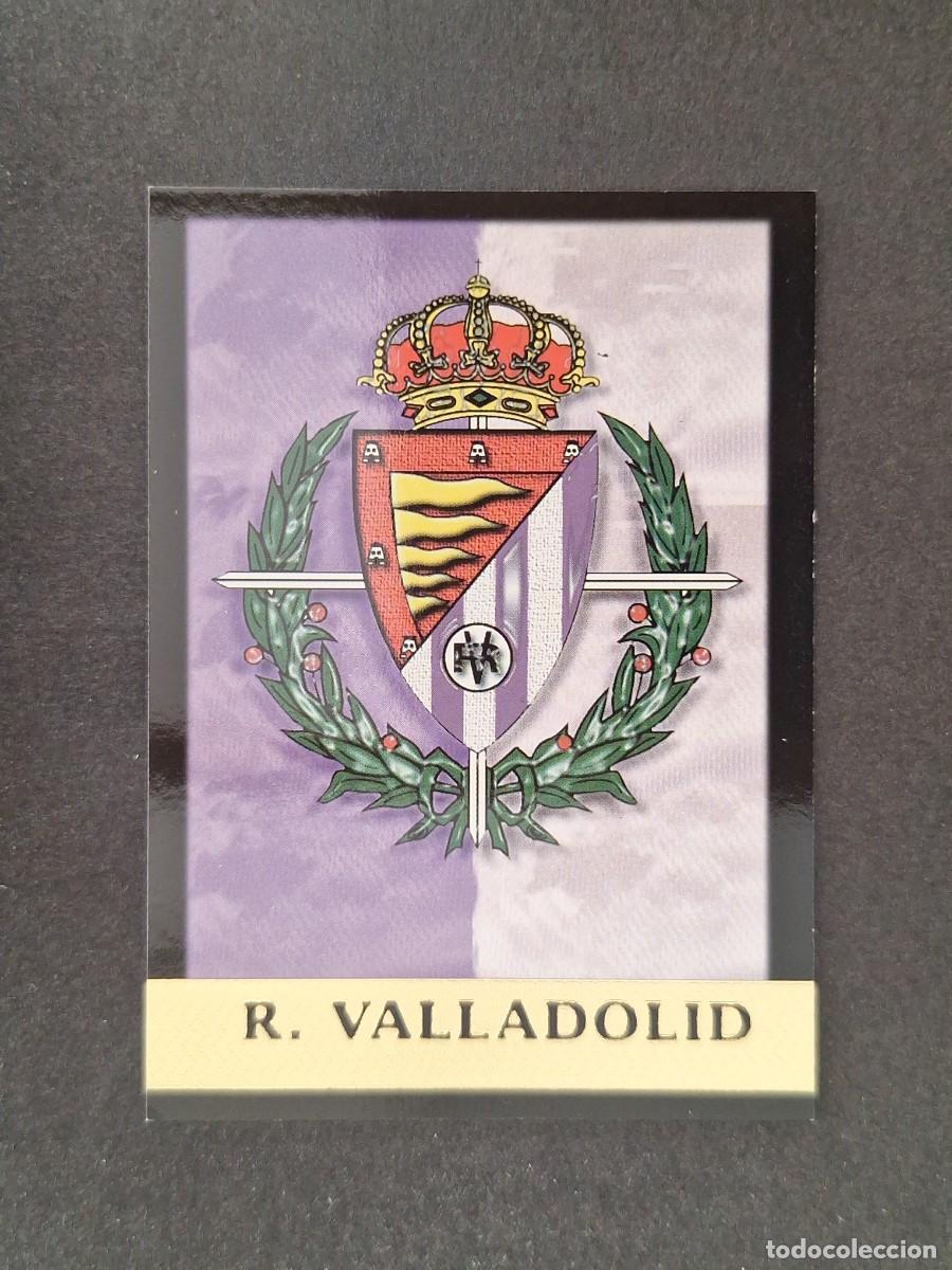 Cromos de f&uacute;tbol: L1 ESCUDO REAL VALLADOLID 199 MUNDICROMO LAS FICHAS DE LA LIGA 2000 99 00