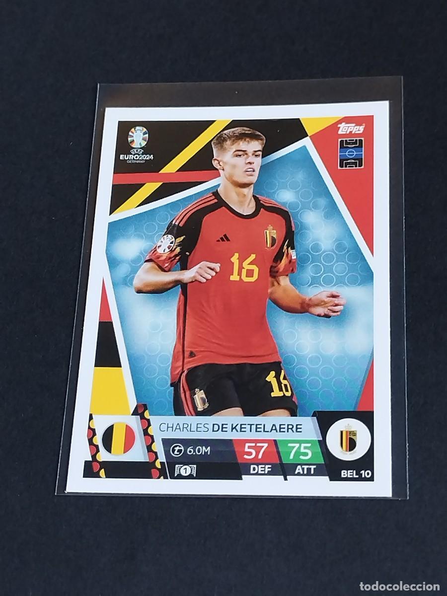 Cromos de f&uacute;tbol: DE KETELAERE #BEL 10 B&Eacute;LGICA - TOPPS EUROCOPA 2024 MATCH ATTAX BELGIUM - UEFA EURO GERMANY 24 BEL10