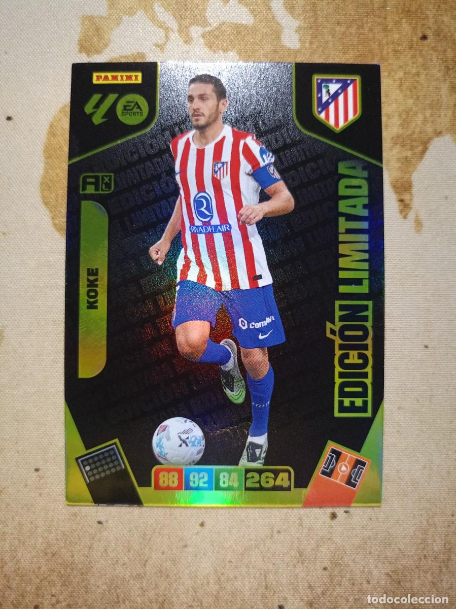 Cromos de f&uacute;tbol: Edici&oacute;n Limitada KOKE Adrenalyn 2025-26