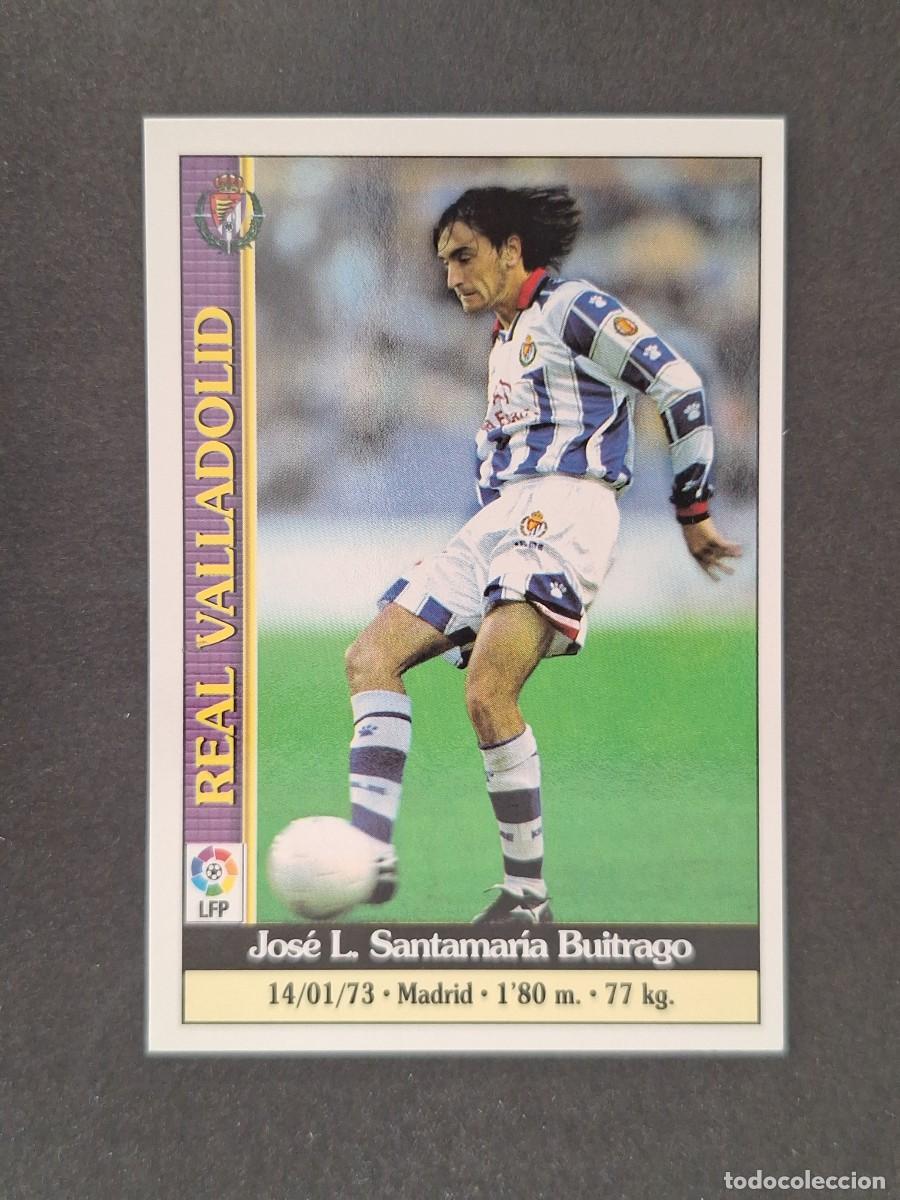 Cromos de f&uacute;tbol: L1 SANTAMARIA REAL VALLADOLID 206 MUNDICROMO LAS FICHAS DE LA LIGA 2000 99 00