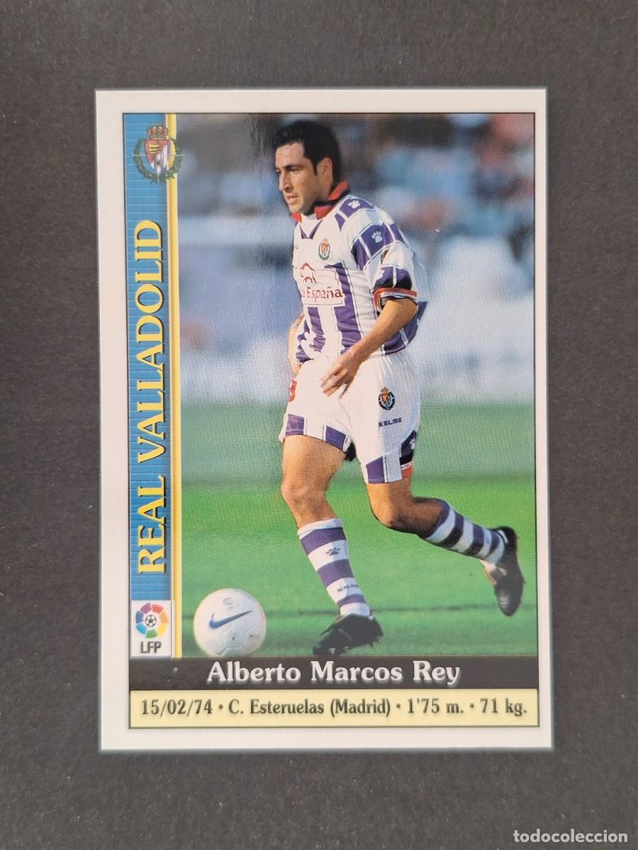 Cromos de f&uacute;tbol: L1 MARCOS REAL VALLADOLID 207 MUNDICROMO LAS FICHAS DE LA LIGA 2000 99 00
