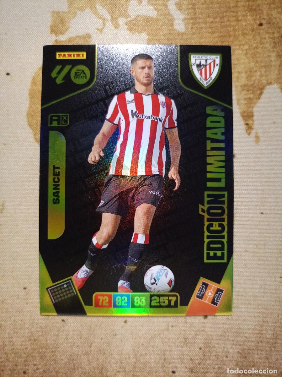 Cromos de f&uacute;tbol: Edici&oacute;n Limitada SANCET Adrenalyn 2025-26