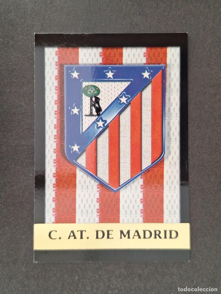 Cromos de f&uacute;tbol: L1 ESCUDO ATLETICO DE MADRID 217 MUNDICROMO LAS FICHAS DE LA LIGA 2000 99 00
