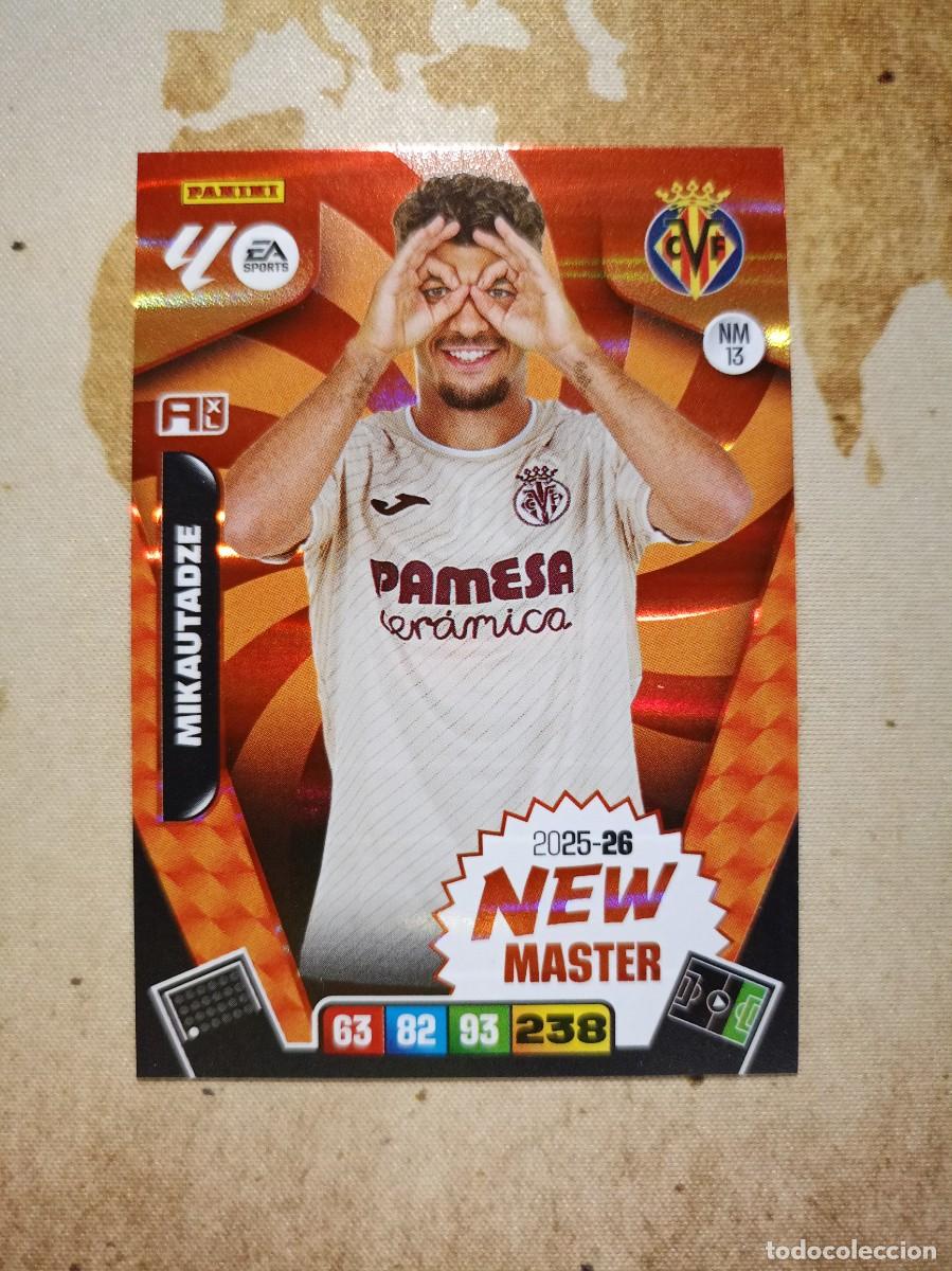 Cromos de f&uacute;tbol: New Master 13 MIKAUTADZE Adrenalyn 2025-26