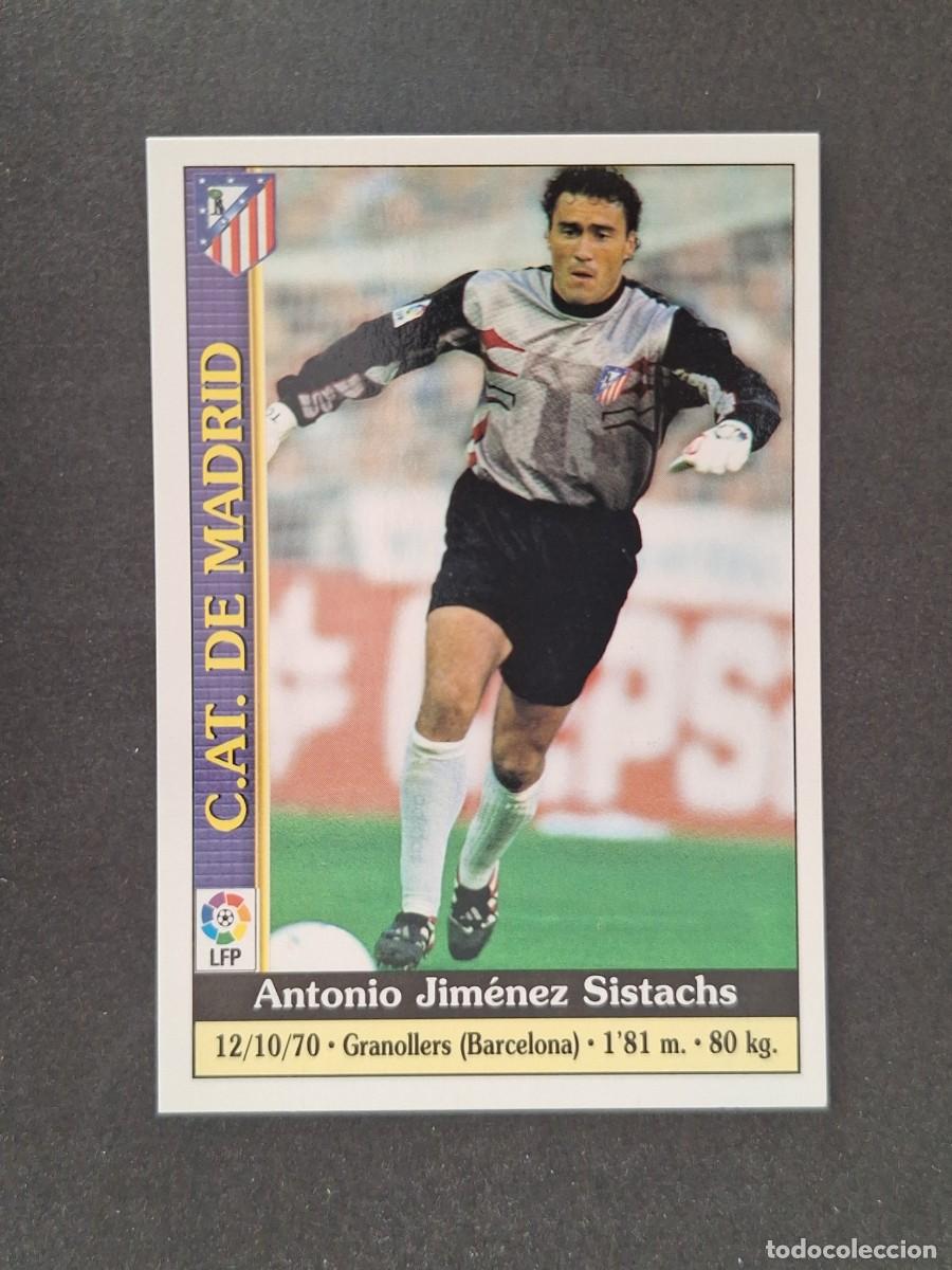 Cromos de f&uacute;tbol: L1 TONI ATLETICO DE MADRID 219 MUNDICROMO LAS FICHAS DE LA LIGA 2000 99 00
