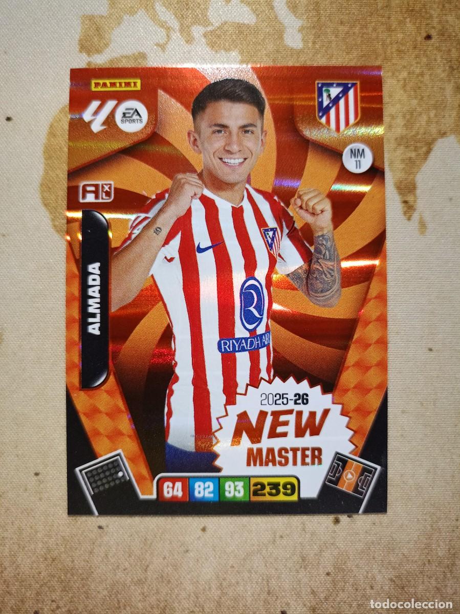 Cromos de f&uacute;tbol: New Master 11 ALMADA Adrenalyn 2025-26