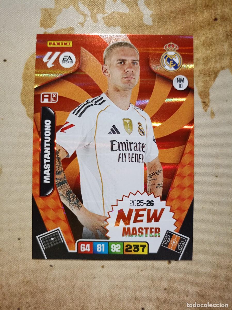 Cromos de f&uacute;tbol: New Master 10 MASTANTUONO Adrenalyn 2025-26