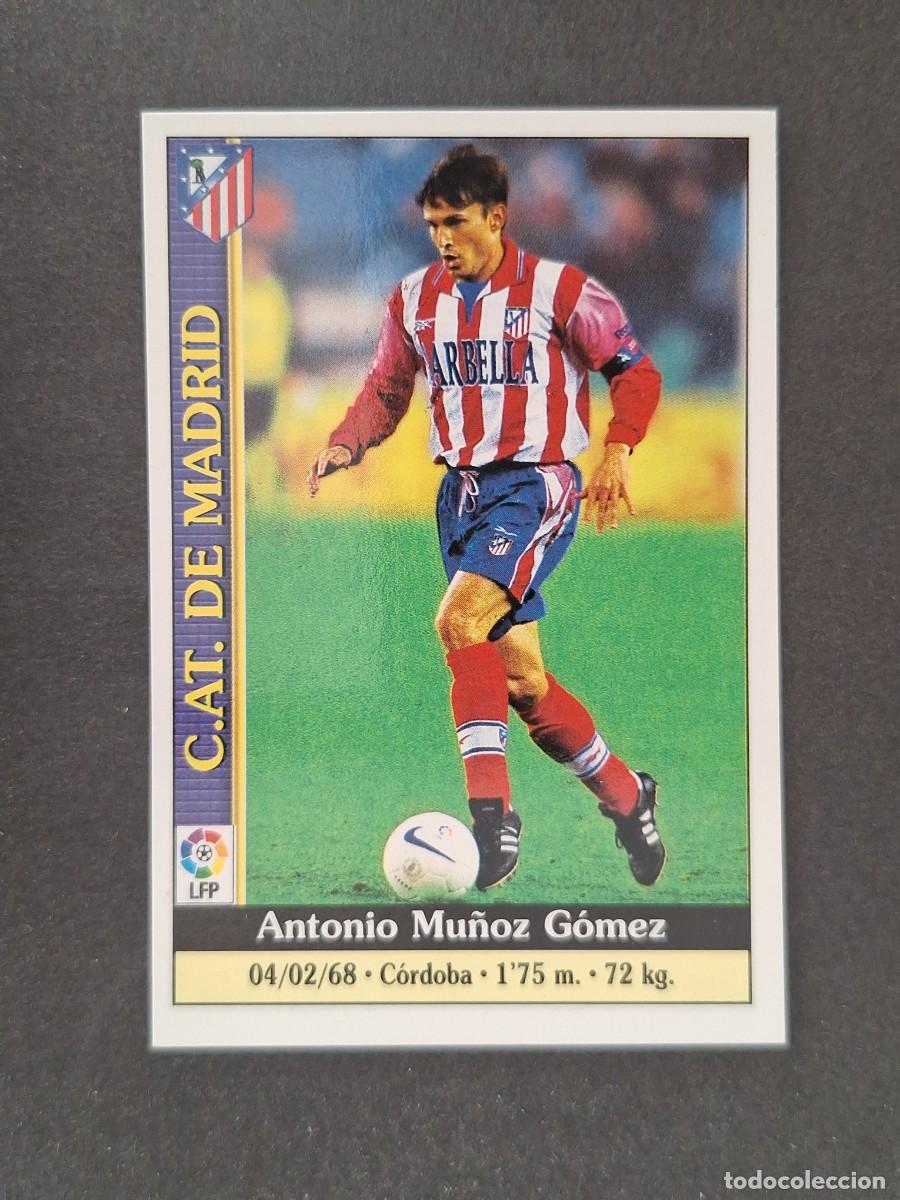 Cromos de f&uacute;tbol: L1 TONI ATLETICO DE MADRID 225 MUNDICROMO LAS FICHAS DE LA LIGA 2000 99 00