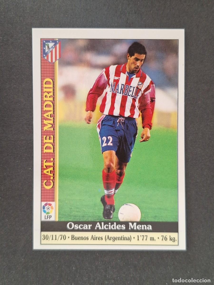Figurine di Calcio: L1 MENA ATLETICO DE MADRID 226 MUNDICROMO LAS FICHAS DE LA LIGA 2000 99 00