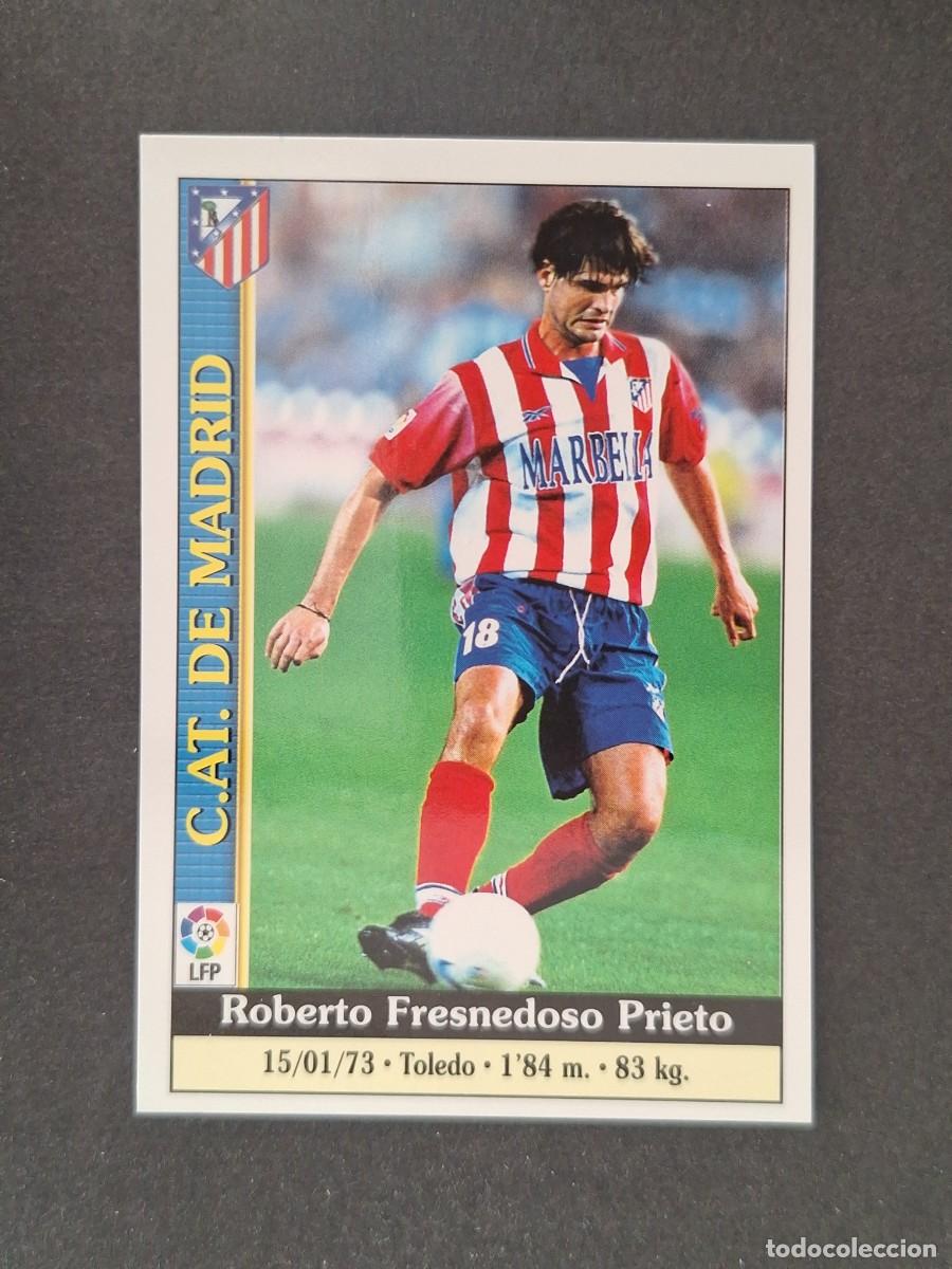 Cromos de f&uacute;tbol: L1 ROBERTO ATLETICO DE MADRID 227 MUNDICROMO LAS FICHAS DE LA LIGA 2000 99 00