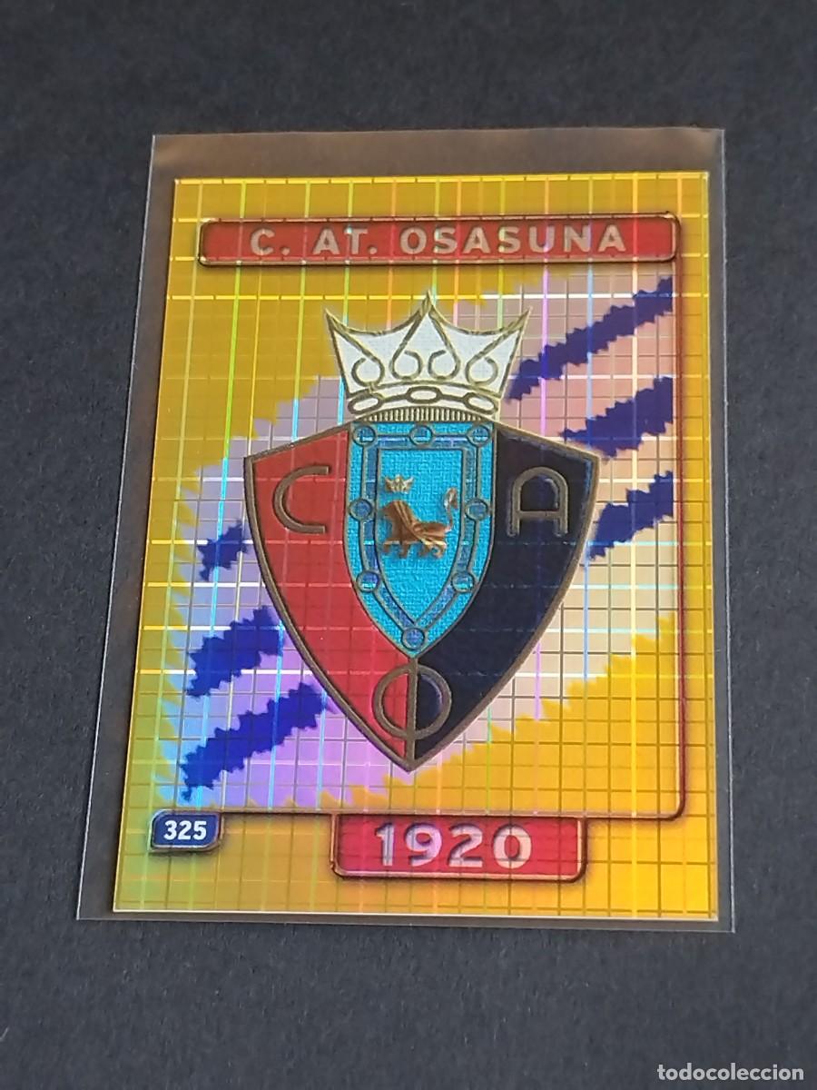 Cromos de f&uacute;tbol: ESCUDO LOGO CA OSASUNA #325 - MUNDICROMO FICHAS DE LA LIGA 2004 2005 - MC SPORT 04 05 CROMO