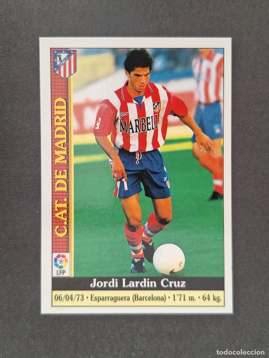 Cromos de f&uacute;tbol: L1 LARDIN ATLETICO DE MADRID 230 MUNDICROMO LAS FICHAS DE LA LIGA 2000 99 00