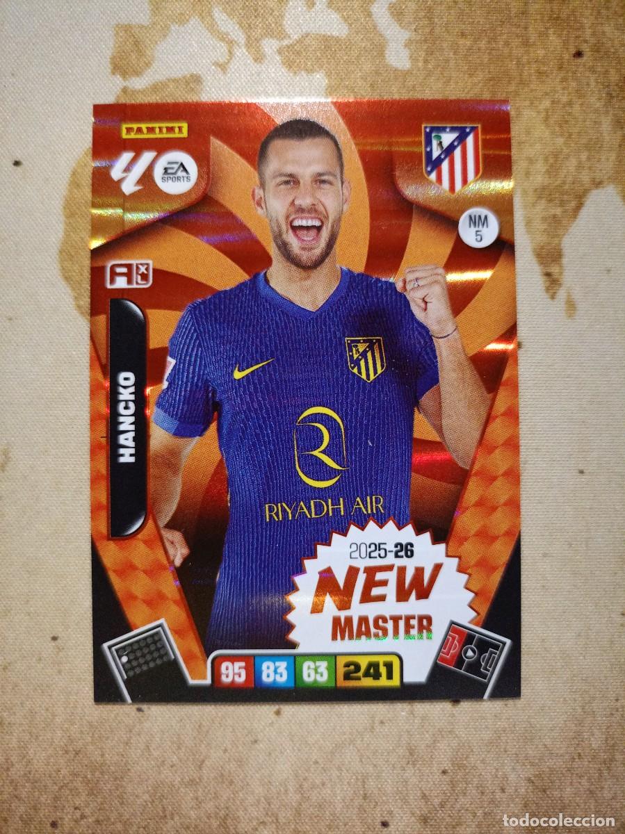 Cromos de f&uacute;tbol: New Master 5 HANCKO Adrenalyn 2025-26