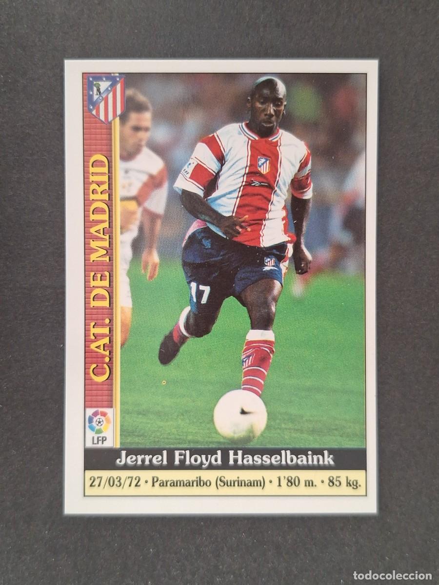 Cromos de f&uacute;tbol: L1 HASSELBAINK ATLETICO DE MADRID 234 MUNDICROMO LAS FICHAS DE LA LIGA 2000 99 00