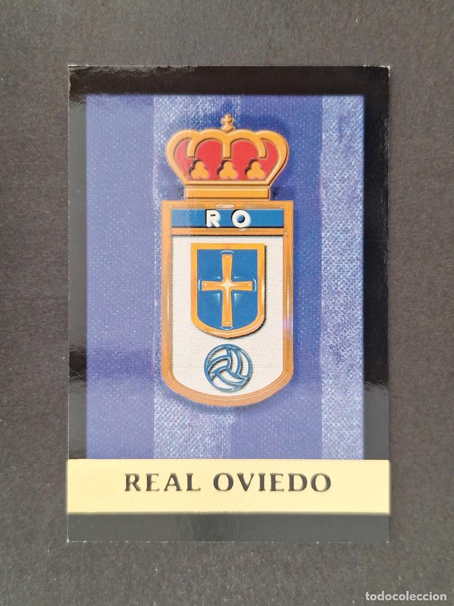 Cromos de f&uacute;tbol: L1 ESCUDO REAL OVIEDO 235 MUNDICROMO LAS FICHAS DE LA LIGA 2000 99 00