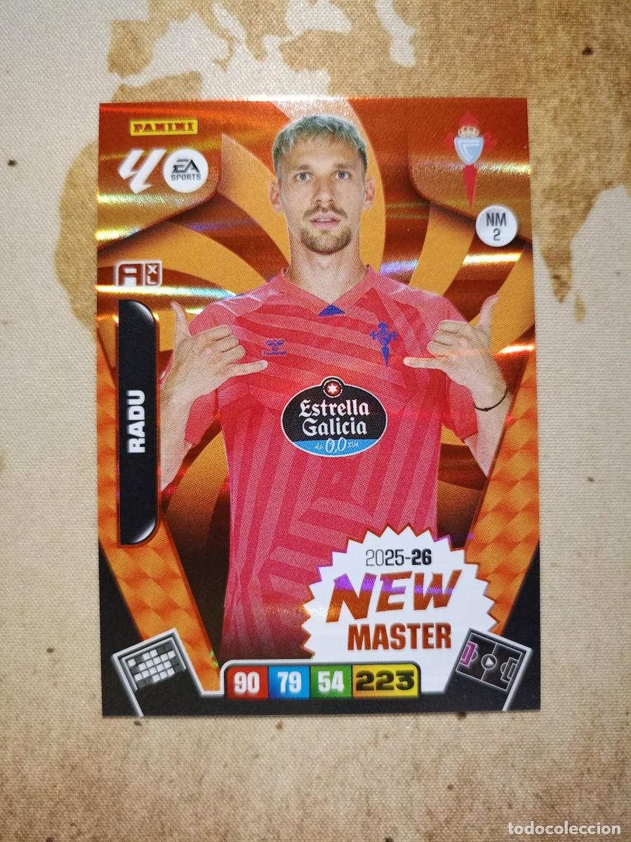 Cromos de f&uacute;tbol: New Master 2 RADU Adrenalyn 2025-26