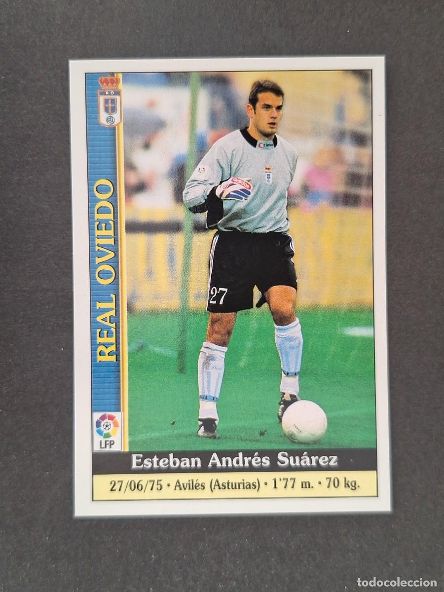 Cromos de f&uacute;tbol: L1 ESTEBAN REAL OVIEDO 237 MUNDICROMO LAS FICHAS DE LA LIGA 2000 99 00