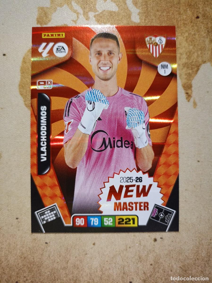 Figurine di Calcio: New Master 1 VLACHODIMOS Adrenalyn 2025-26