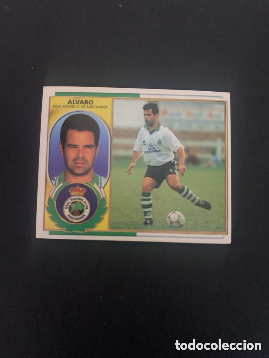 Figurine di Calcio: Cromo liga 96/97 Racing de Santander nunca pegado
