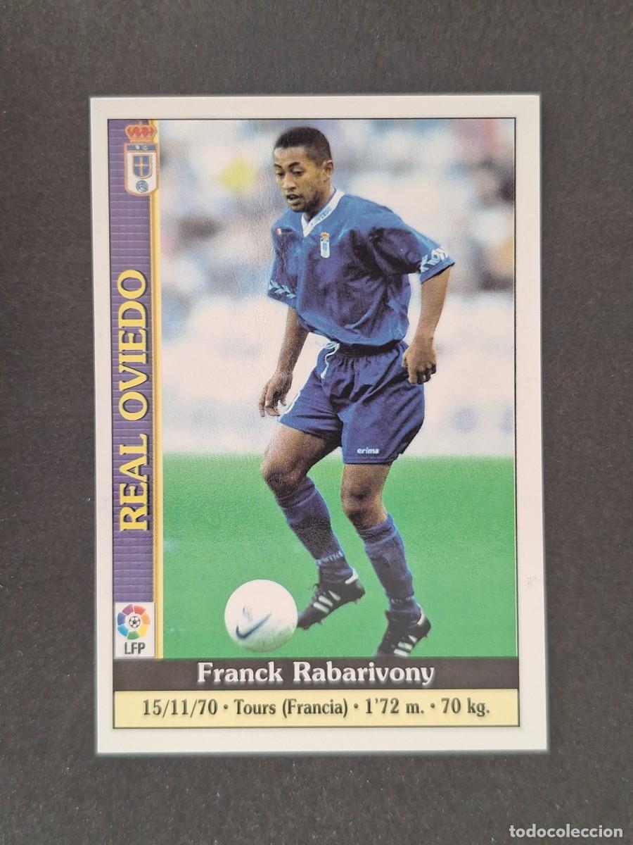 Figurine di Calcio: L1 RABARIVONY REAL OVIEDO 243 MUNDICROMO LAS FICHAS DE LA LIGA 2000 99 00