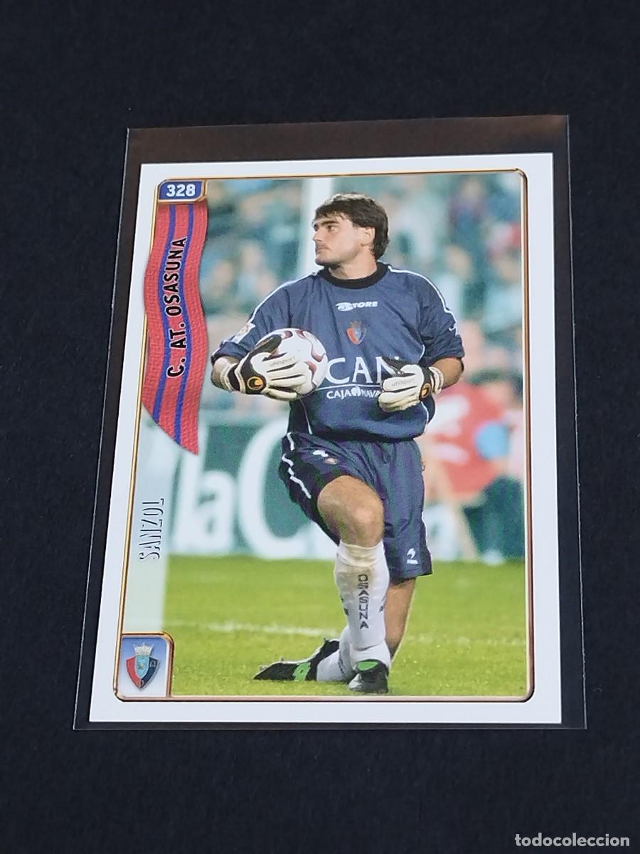 Figurine di Calcio: SANZOL #328 CA OSASUNA - MUNDICROMO FICHAS DE LA LIGA 2004 2005 - MC SPORT 04 05 CROMO