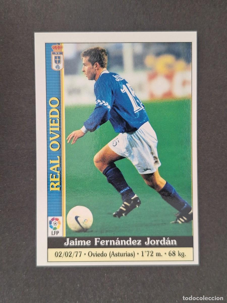 Figurine di Calcio: L1 JAIME REAL OVIEDO 245 MUNDICROMO LAS FICHAS DE LA LIGA 2000 99 00