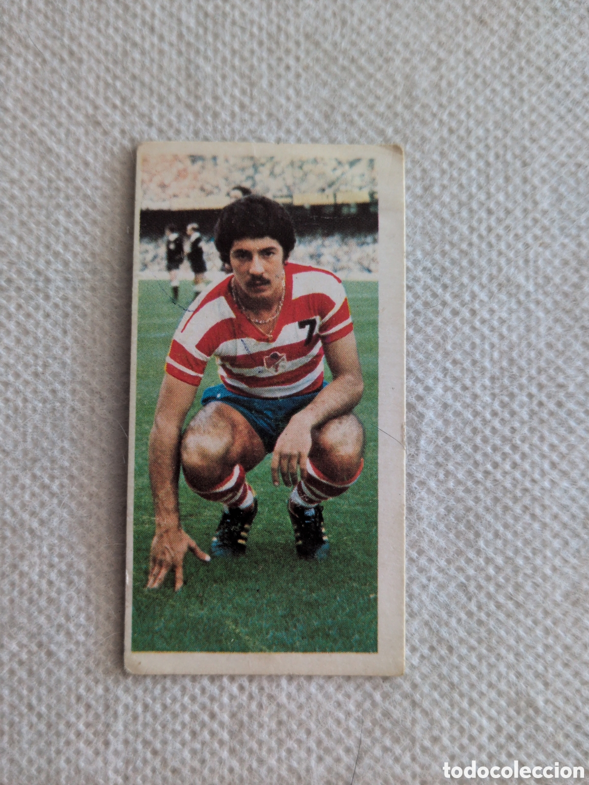 Figurine di Calcio: CROMO FUTBOL &Uacute;LTIMOS FICHAJES MEJIDO-GRANADA SIN PEGAR LIGA 75/76 EDITORIAL ESTE
