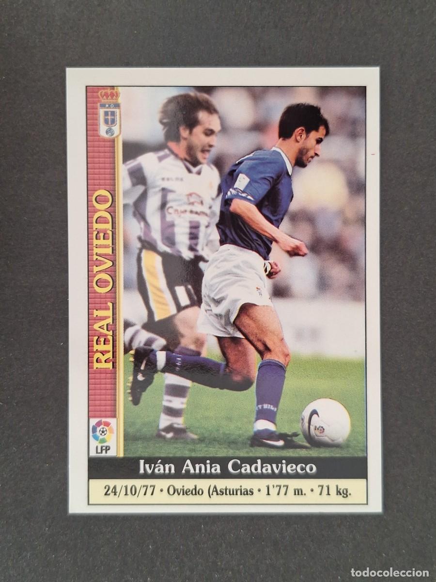 Figurine di Calcio: L1 IVAN ANIA REAL OVIEDO 248 MUNDICROMO LAS FICHAS DE LA LIGA 2000 99 00