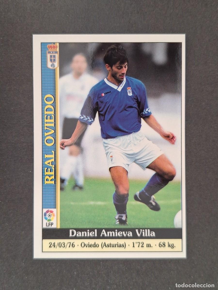 Cromos de f&uacute;tbol: L1 AMIEVA REAL OVIEDO 249 MUNDICROMO LAS FICHAS DE LA LIGA 2000 99 00