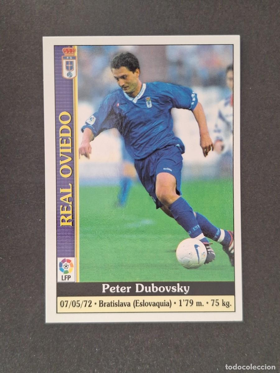 Cromos de f&uacute;tbol: L1 DUBOVSKY REAL OVIEDO 251 ERROR SIN NUMERO MUNDICROMO LAS FICHAS DE LA LIGA 2000 99 00