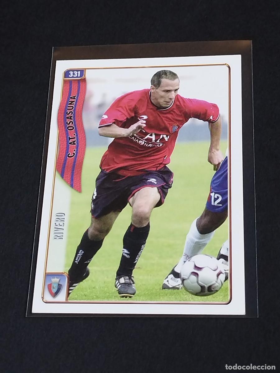 Cromos de f&uacute;tbol: RIVERO BAJA #331 CA OSASUNA - MUNDICROMO FICHAS DE LA LIGA 2004 2005 - MC SPORT 04 05 CROMO