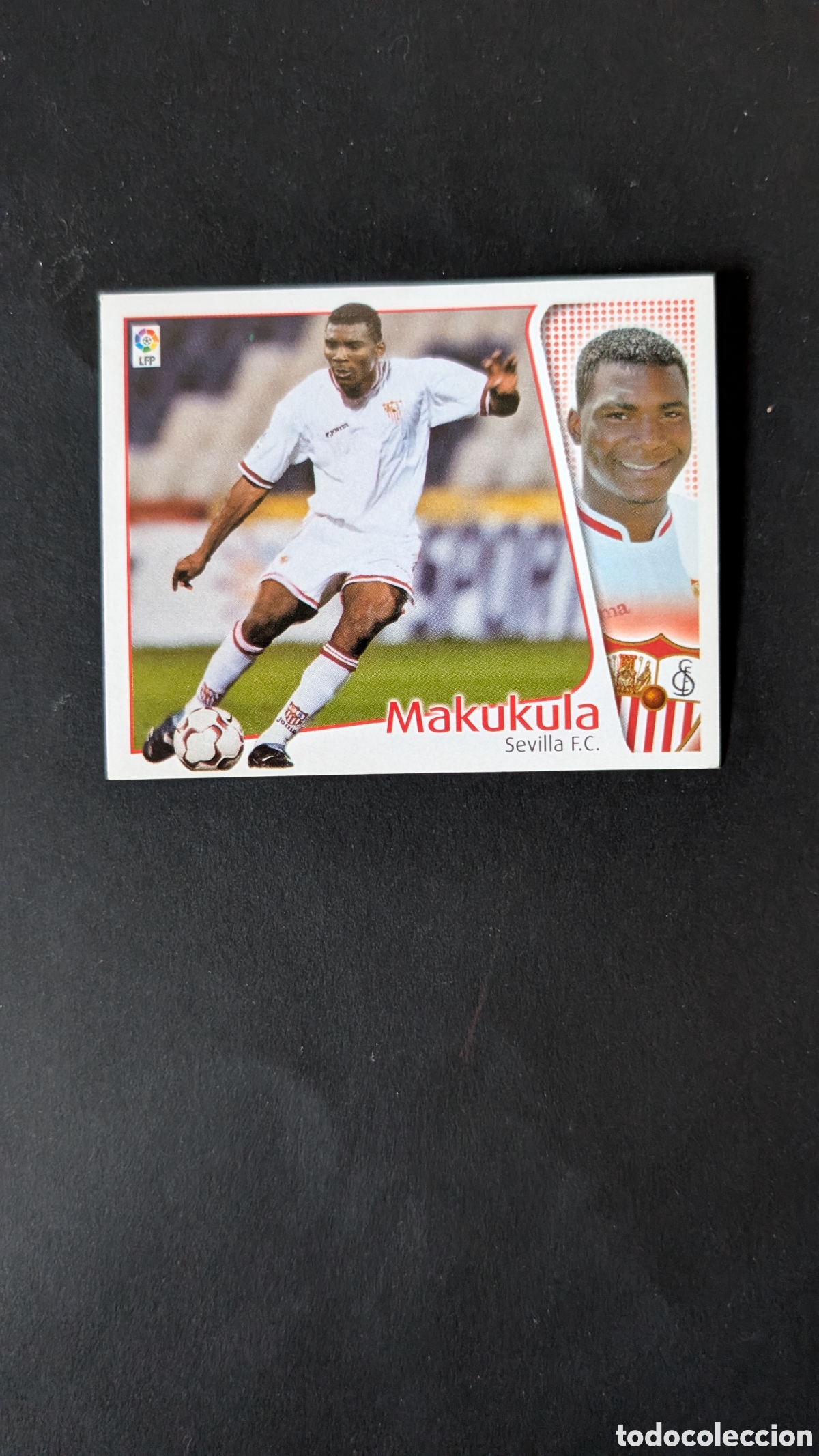 Fu&szlig;ball-Sticker: L1 MAKUKULA SEVILLA FICHAJE 5 LIGA ESTE 2004/05 04 05 NUNCA PEGADO SIN PEGAR