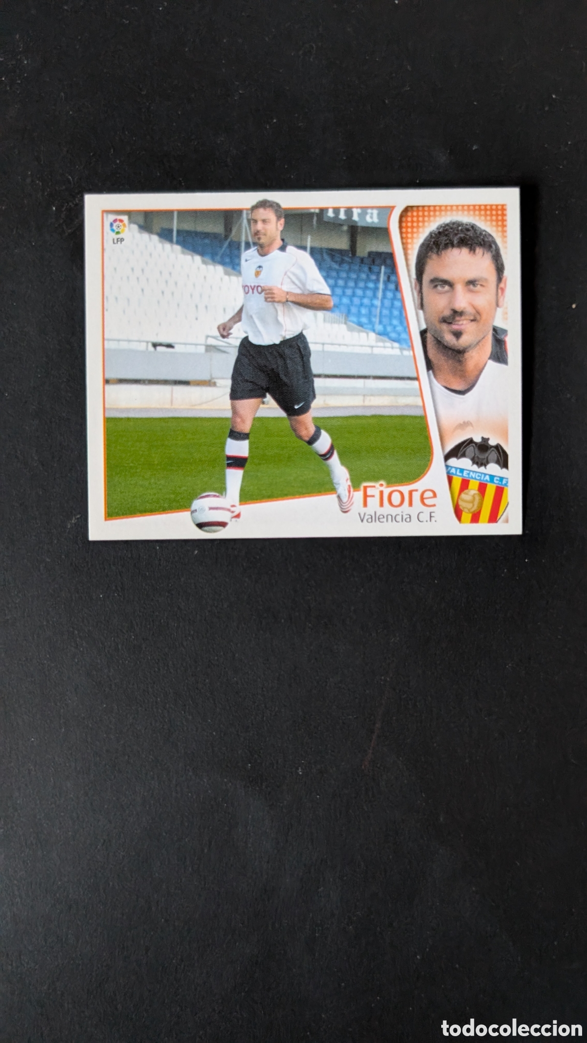 Fu&szlig;ball-Sticker: L1 FIORE VALENCIA FICHAJE 6 LIGA ESTE 2004/05 04 05 NUNCA PEGADO SIN PEGAR