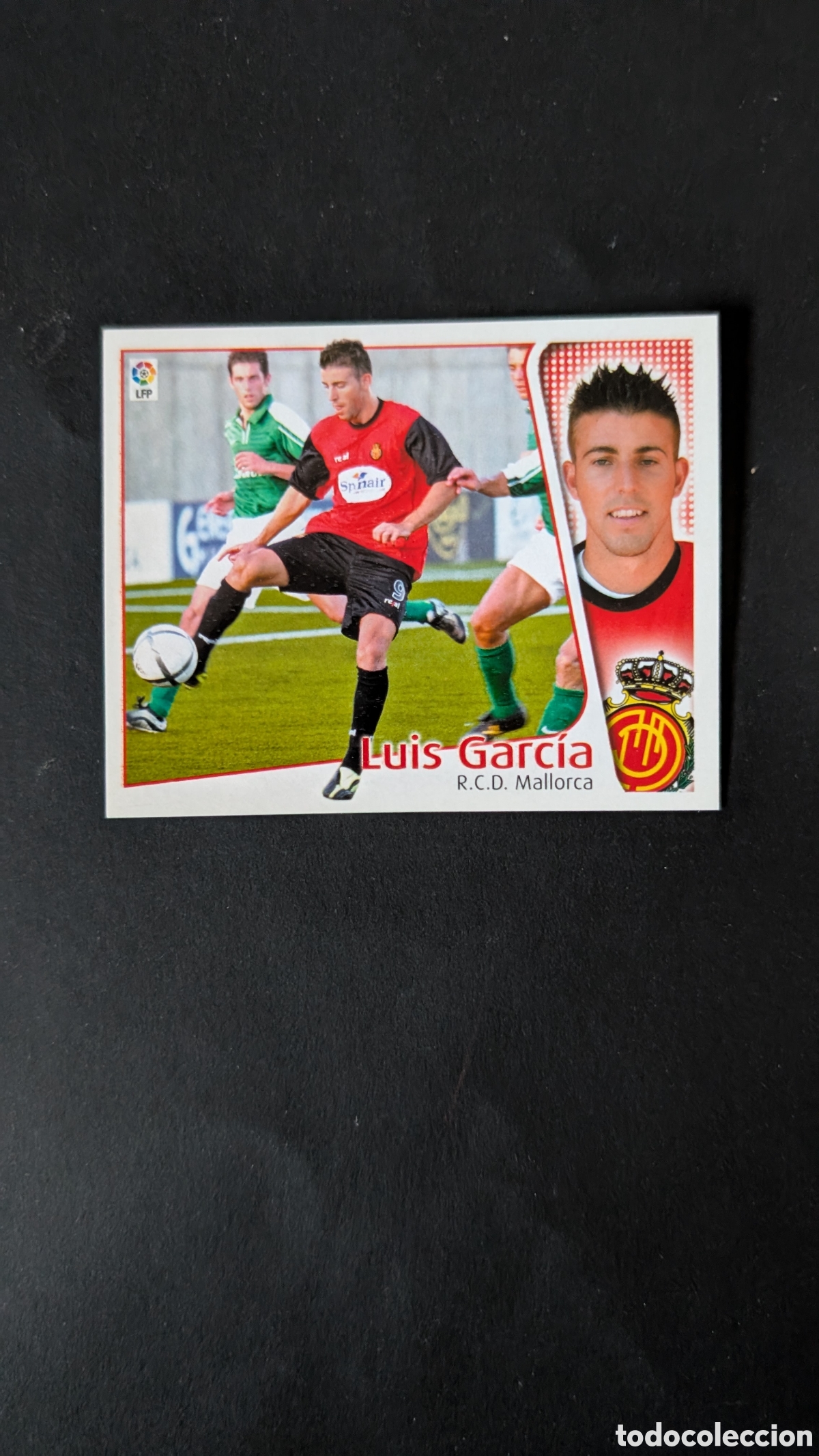 Cromos de Futebol: L1 LUIS GARCIA MALLORCA FICHAJE 36 LIGA ESTE 2004/05 04 05 NUNCA PEGADO SIN PEGAR