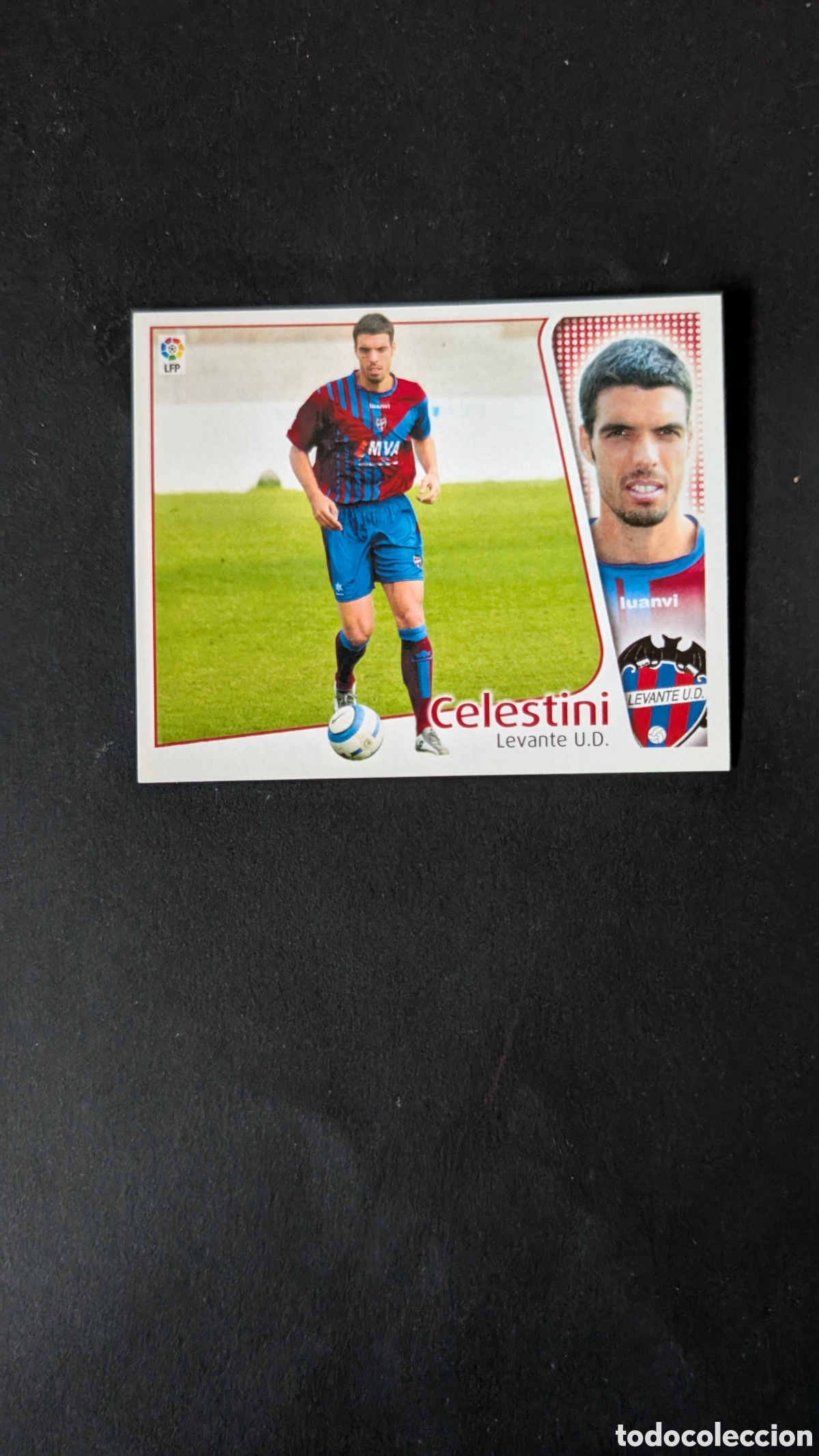 Cromos de Futebol: L1 CELESTINI LEVANTE FICHAJE 41 LIGA ESTE 2004/05 04 05 NUNCA PEGADO SIN PEGAR