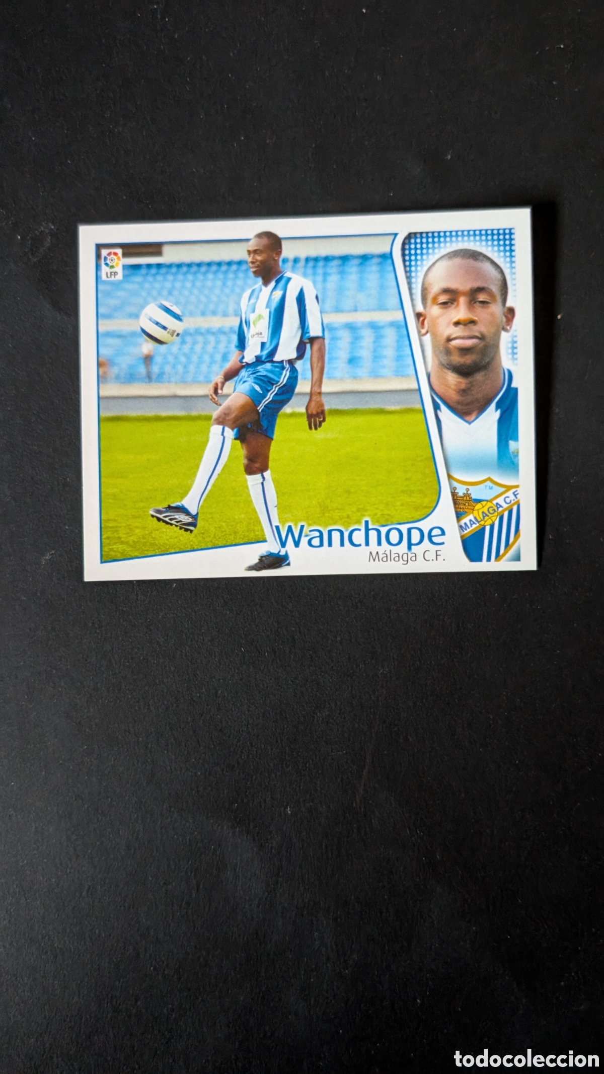 Cromos de Futebol: L1 WANCHOPE MALAGA FICHAJE 43 LIGA ESTE 2004/05 04 05 NUNCA PEGADO SIN PEGAR