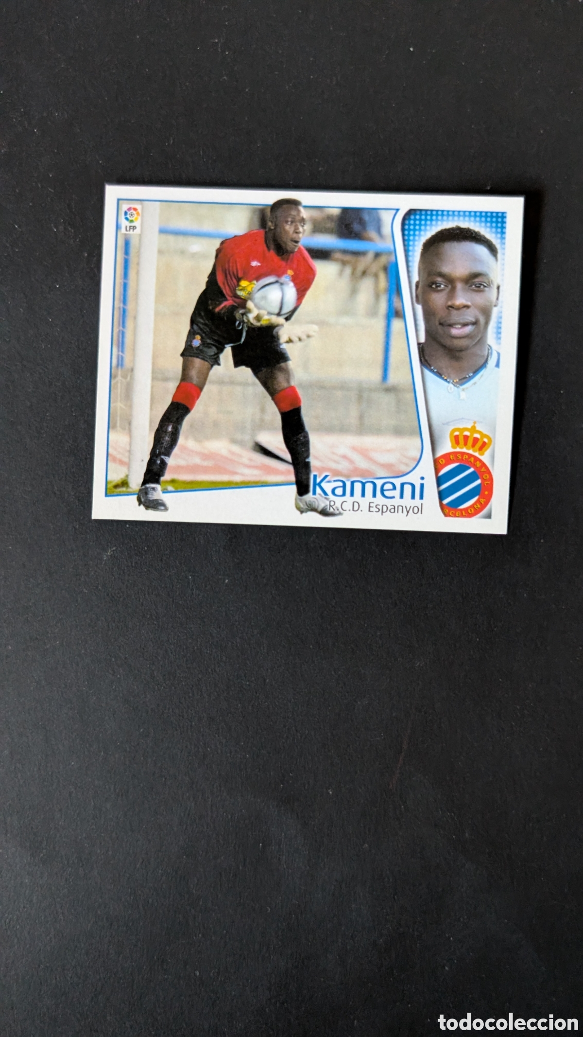 Cromos de f&uacute;tbol: L1 KAMENI ESPANYOL COLOCA LIGA ESTE 2004/05 04 05 NUNCA PEGADO SIN PEGAR