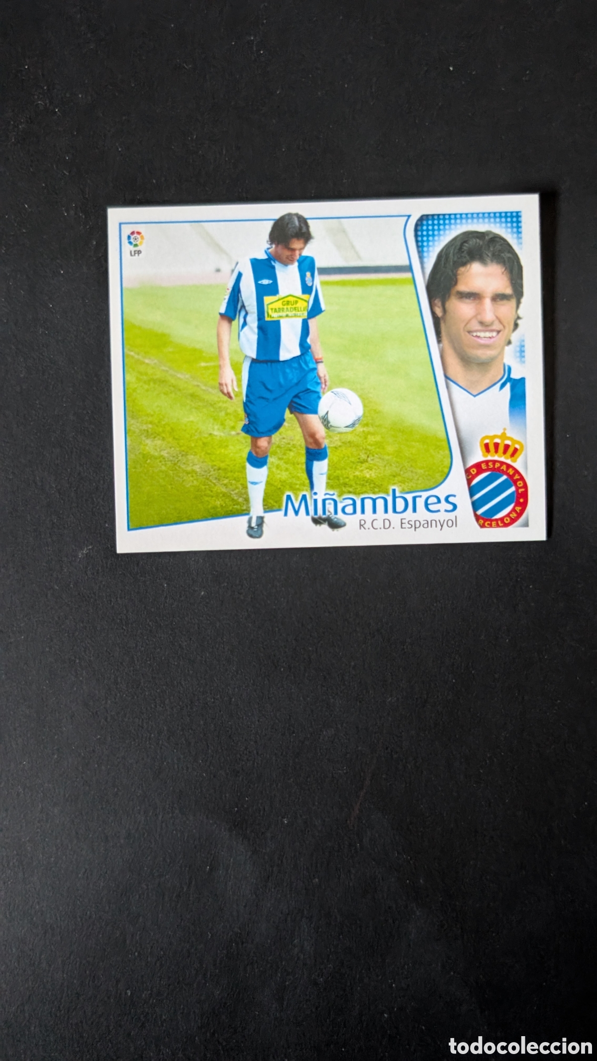 Cromos de Futebol: L1 MI&Ntilde;AMBRES ESPANYOL COLOCA LIGA ESTE 2004/05 04 05 NUNCA PEGADO SIN PEGAR