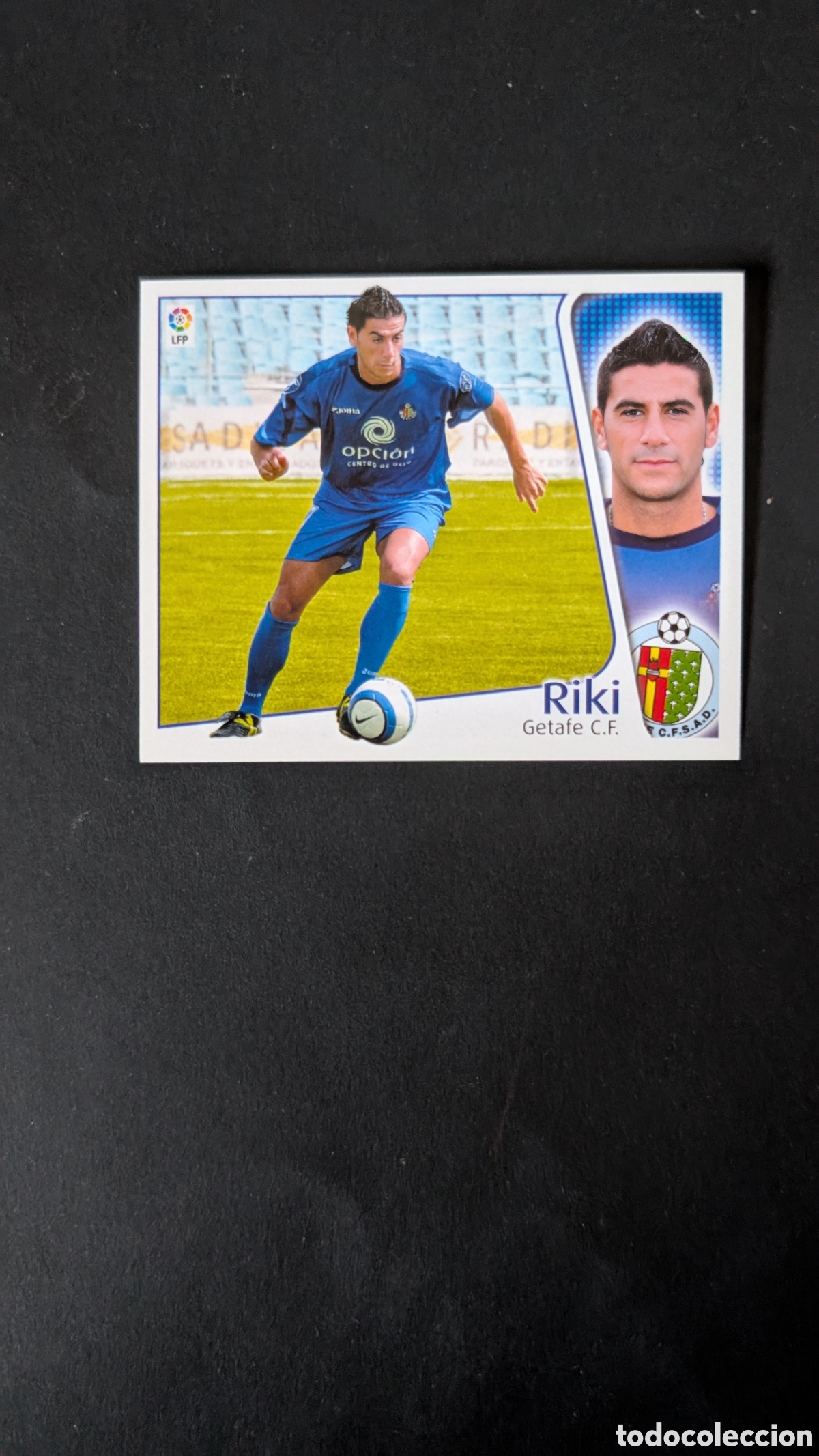 Cromos de f&uacute;tbol: L1 RIKI GETAFE COLOCA LIGA ESTE 2004/05 04 05 NUNCA PEGADO SIN PEGAR