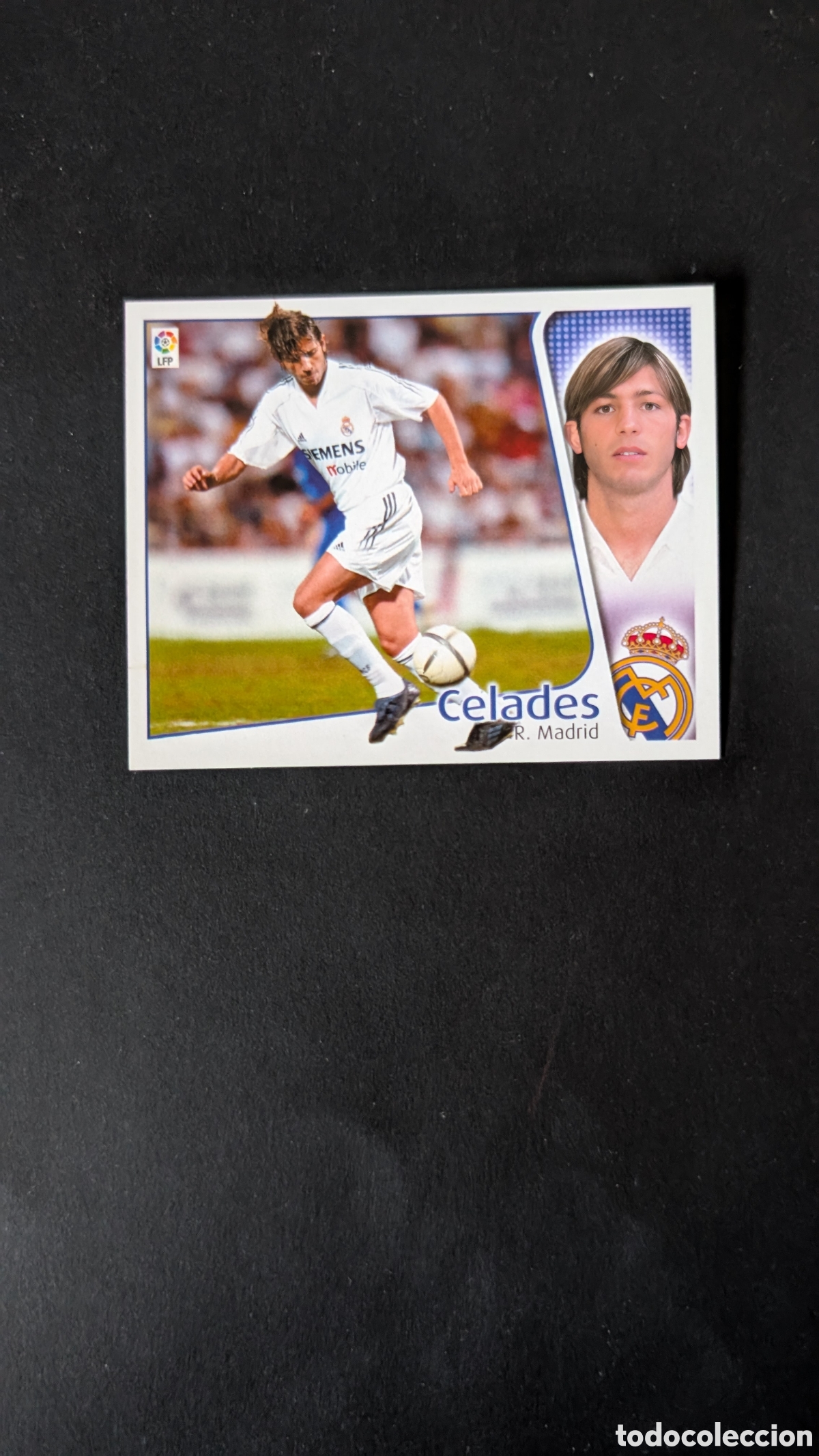 Fu&szlig;ball-Sticker: L1 CELADES REAL MADRID COLOCA LIGA ESTE 2004/05 04 05 NUNCA PEGADO SIN PEGAR