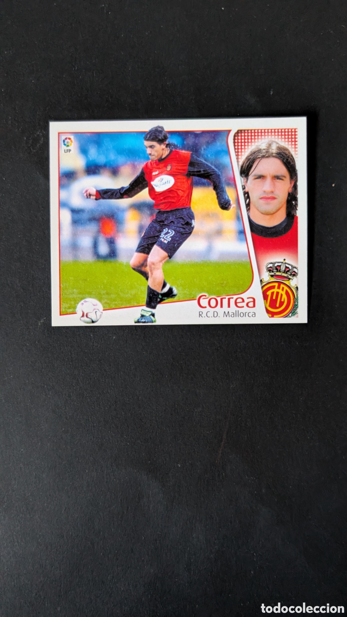 Fu&szlig;ball-Sticker: L1 CORREA MALLORCA COLOCA LIGA ESTE 2004/05 04 05 NUNCA PEGADO SIN PEGAR