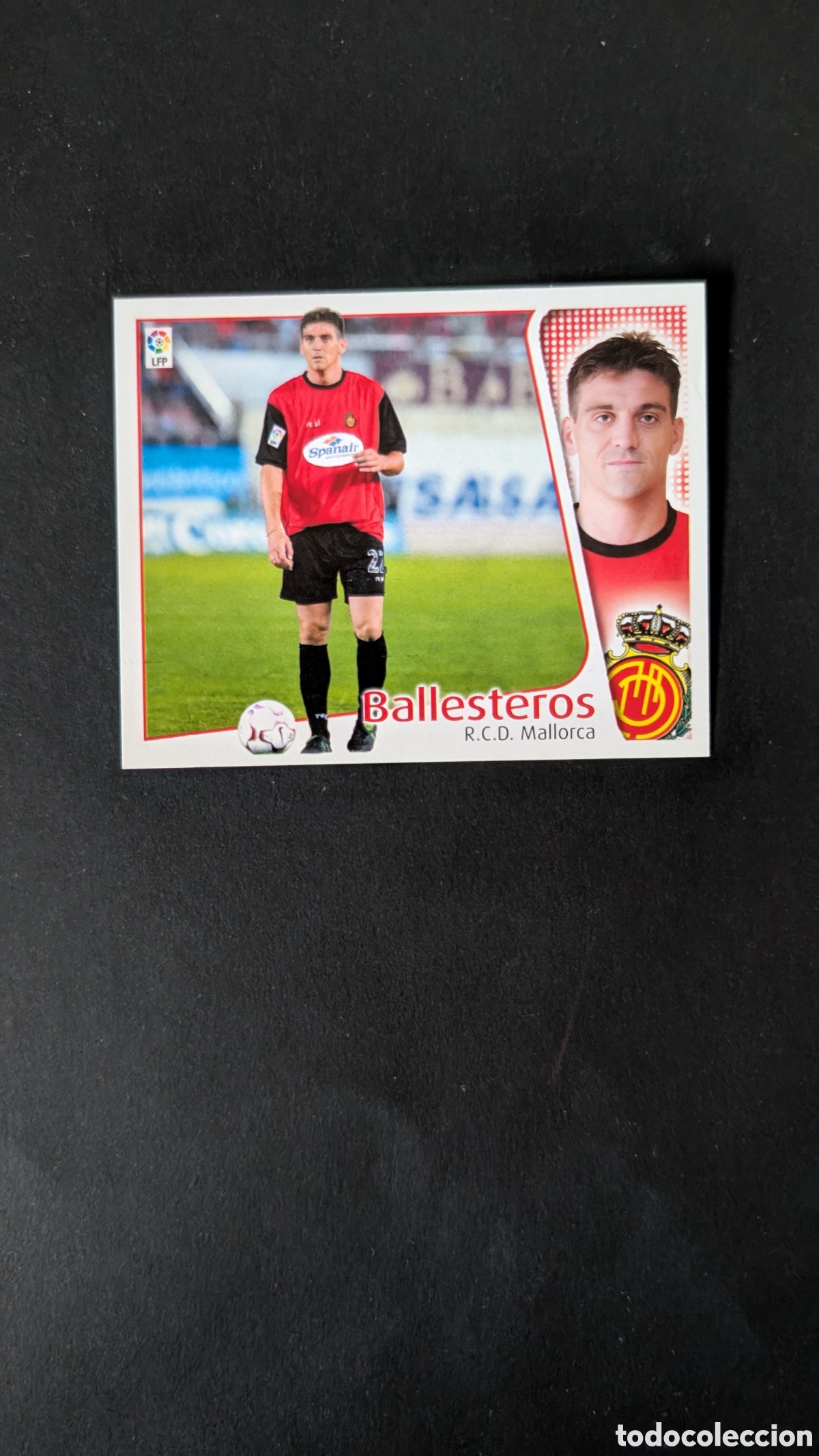 Fu&szlig;ball-Sticker: L1 BALLESTEROS MALLORCA COLOCA LIGA ESTE 2004/05 04 05 NUNCA PEGADO SIN PEGAR