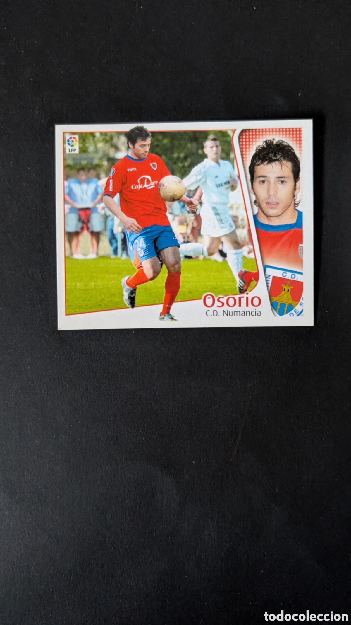 Cromos de f&uacute;tbol: L1 OSORIO NUMANCIA COLOCA LIGA ESTE 2004/05 04 05 NUNCA PEGADO SIN PEGAR