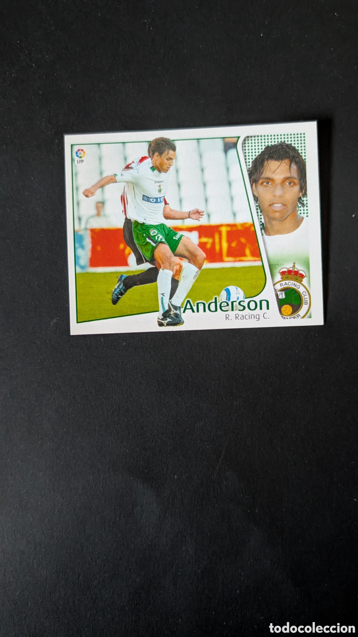 Football Stickers: L1 ANDERSON RACING SANTANDER COLOCA LIGA ESTE 2004/05 04 05 NUNCA PEGADO SIN PEGAR