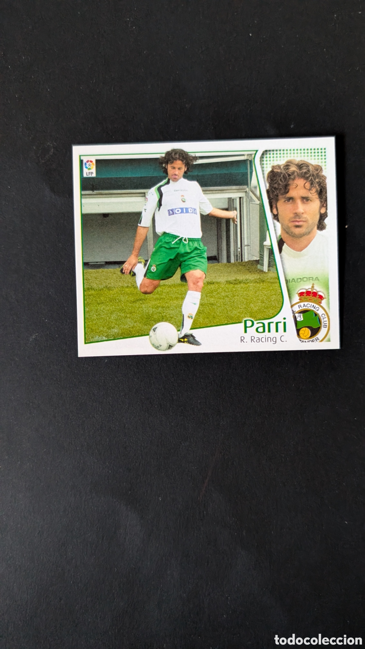 Football Stickers: L1 PARRI RACING SANTANDER COLOCA LIGA ESTE 2004/05 04 05 NUNCA PEGADO SIN PEGAR