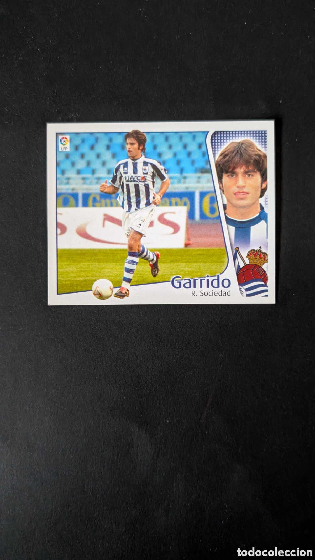 Football Stickers: L1 GARRIDO REAL SOCIEDAD COLOCA LIGA ESTE 2004/05 04 05 NUNCA PEGADO SIN PEGAR