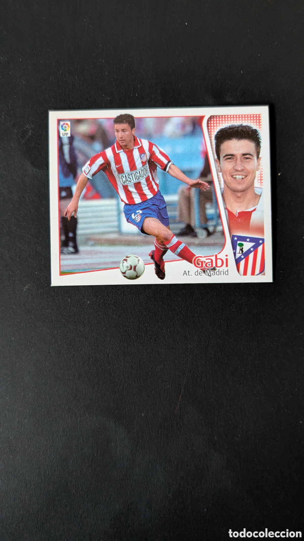 Figurine di Calcio: L1 GABI ATLETICO MADRID BAJA LIGA ESTE 2004/05 04 05 NUNCA PEGADO SIN PEGAR