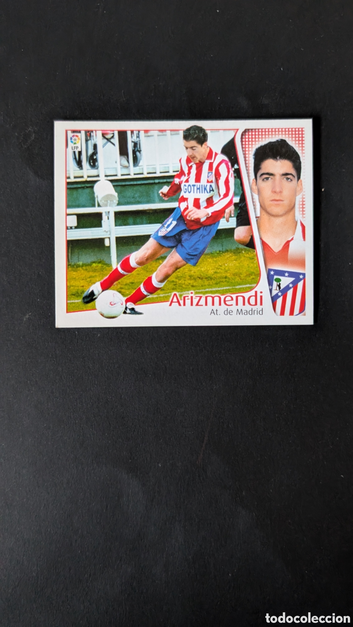 Figurine di Calcio: L1 ARIZMENDI ATLETICO MADRID BAJA LIGA ESTE 2004/05 04 05 NUNCA PEGADO SIN PEGAR