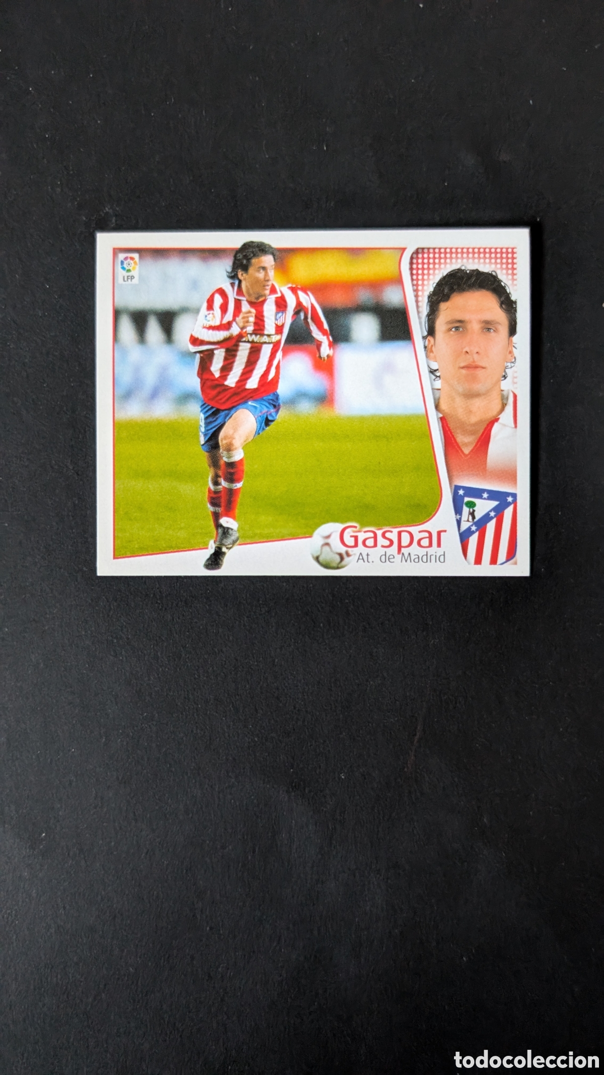 Figurine di Calcio: L1 GASPAR ATLETICO MADRID BAJA LIGA ESTE 2004/05 04 05 NUNCA PEGADO SIN PEGAR