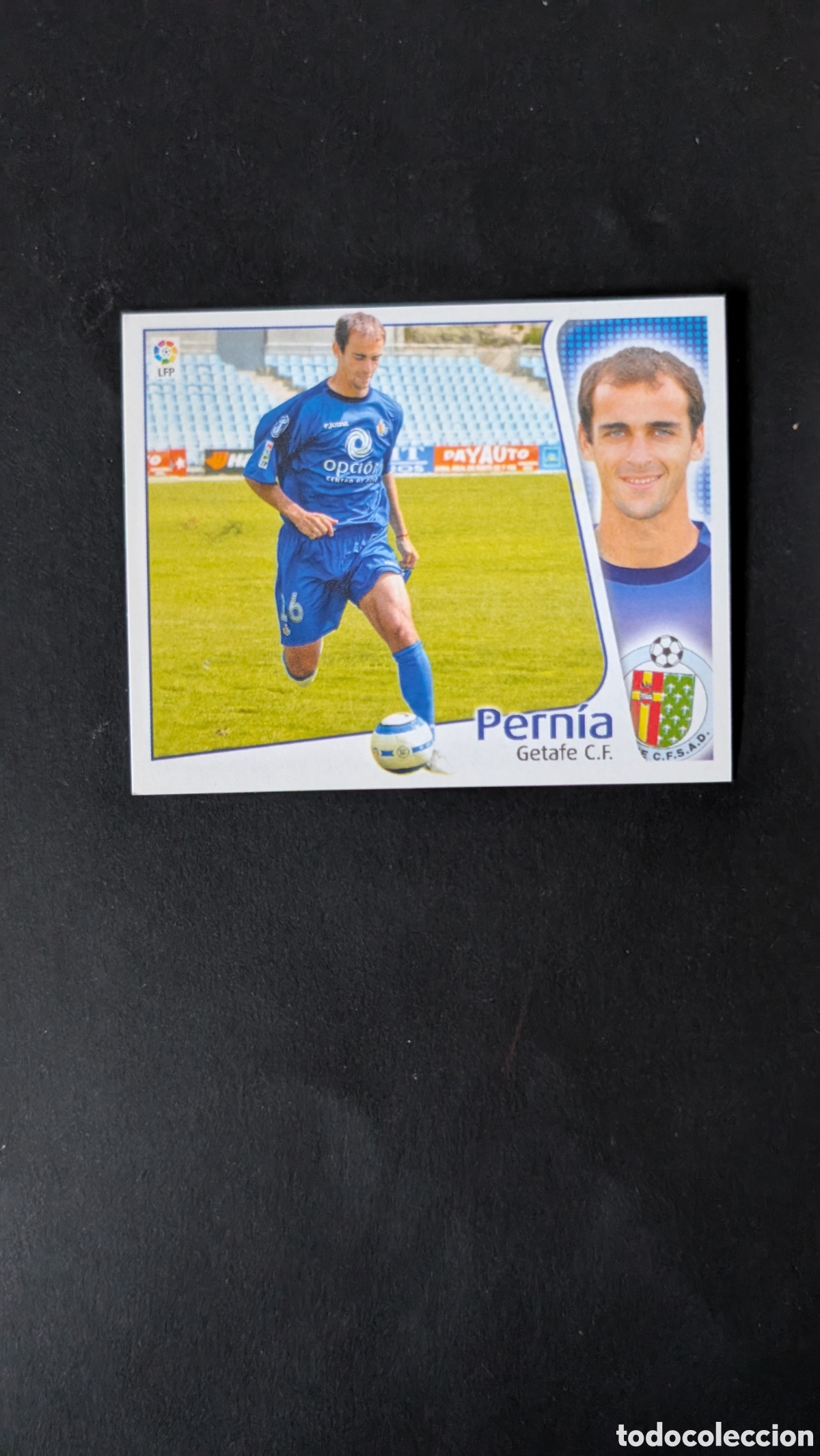 Cartes &agrave; collectionner de Football: L1 PERNIA GETAFE LIGA ESTE 2004/05 04 05 NUNCA PEGADO SIN PEGAR